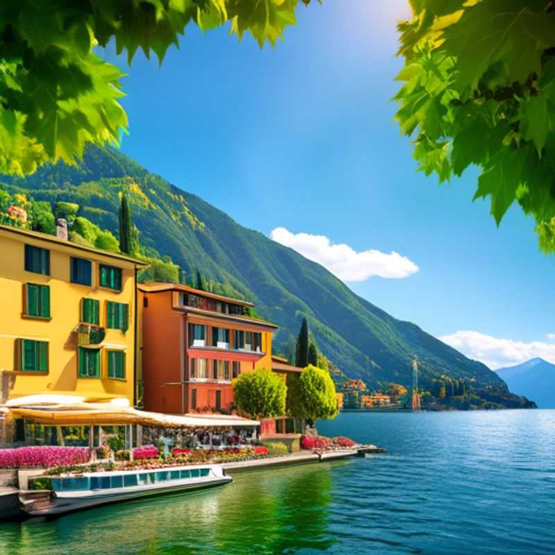 Le Lac de Côme, un joyau italien: eaux scintillantes et villas majestueuses.