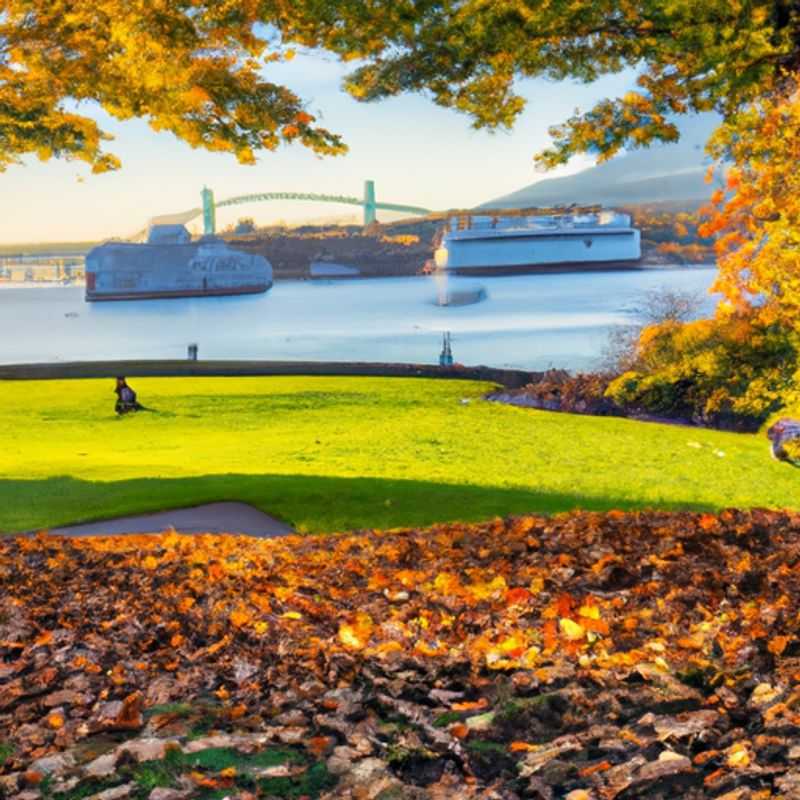 Visitando o Mercado Público da Ilha de Granville em Vancouver durante o outono