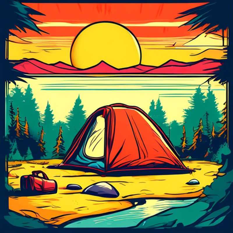 A lightweight sleeping bag or travel sheet for camping or staying in remote areas.