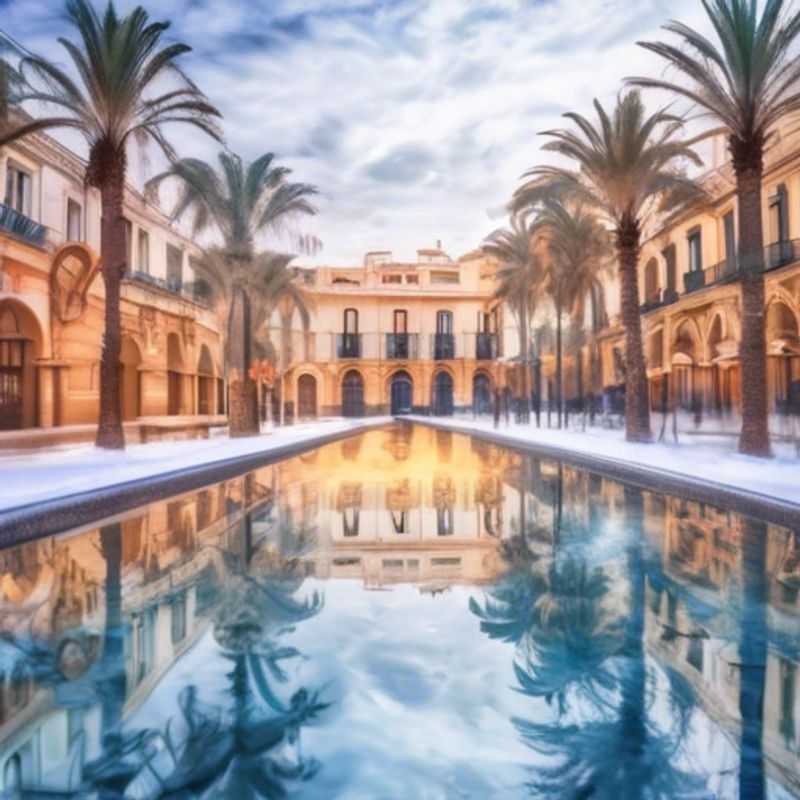 Tres parejas disfrutando de la vibrante arquitectura de Valencia, España, durante su viaje de 5 días en invierno, con un enfoque en el lujo y la aventura espontánea.