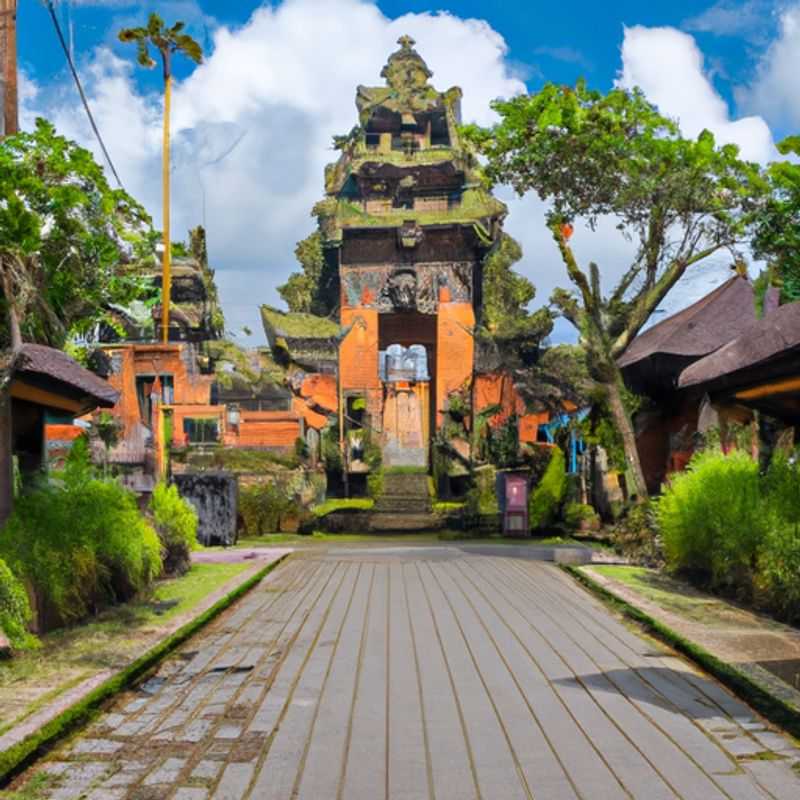 Compras de luxo na primavera em Seminyak, Bali