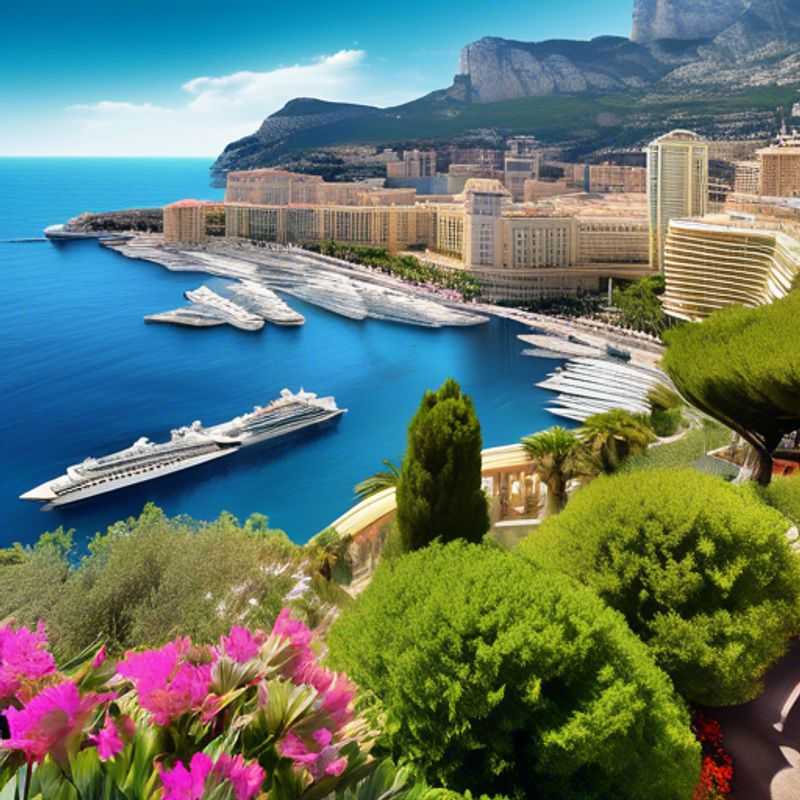 Monte-Carlo, Monaco : Vue imprenable sur le luxe et le glamour de la Principauté.