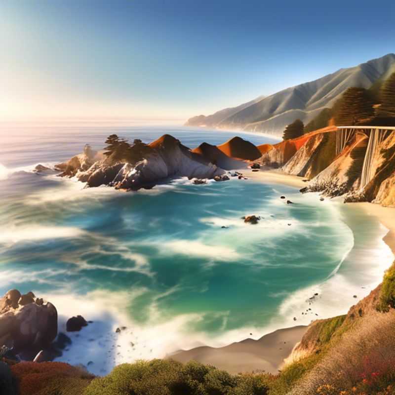 Big Sur, Californie : Paysages côtiers époustouflants et luxe discret.