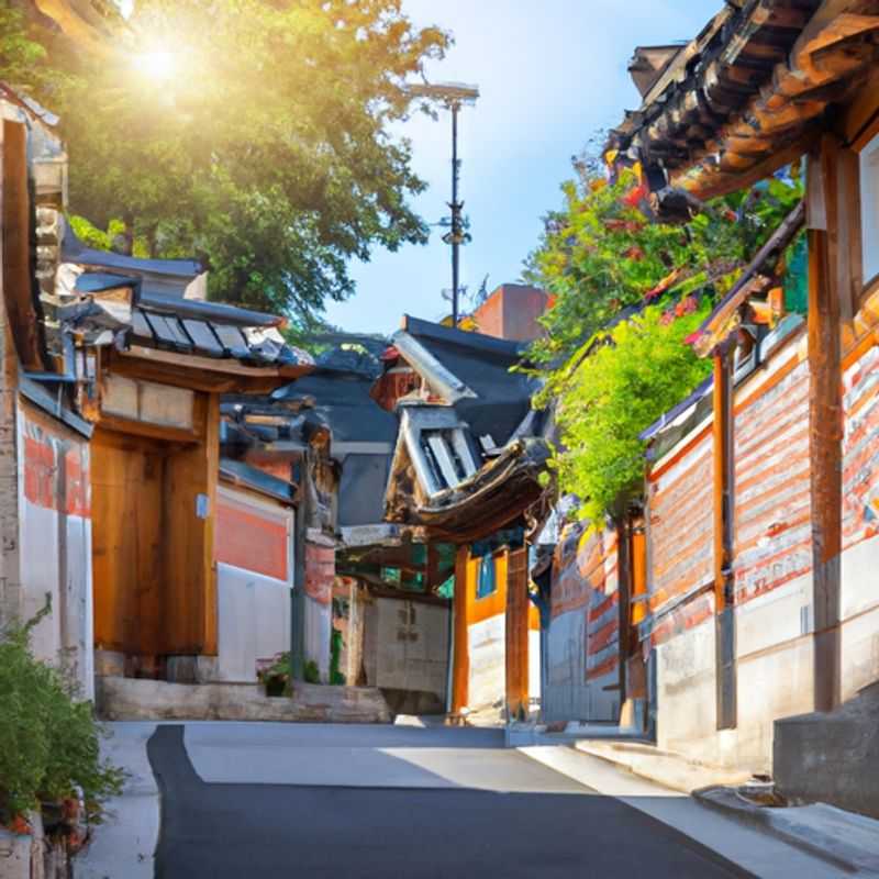 Um viajante solitário contempla a vibrante metrópole de Seul, Coreia do Sul, durante sua jornada primaveril de duas semanas, imerso na cultura e nas paisagens da cidade.