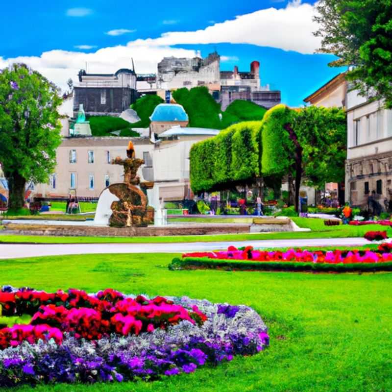 O Palácio de Mirabell em Salzburgo: Um Oásis de Verão na Austria