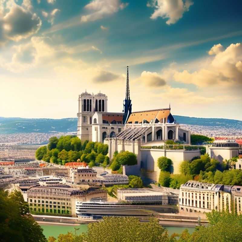 Three couples savoring the vibrant springtime charm of Lyon, France, as they explore its picturesque streets adorned with blooming flowers, indulging in exquisite cuisine and rich cultural experiences during their two-week luxury getaway.