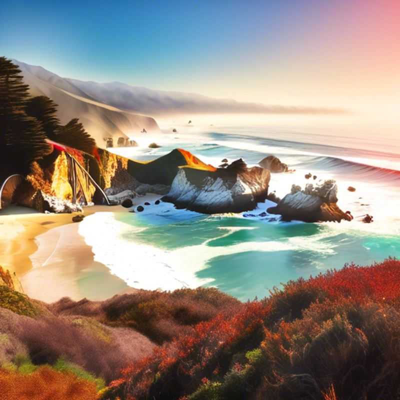 Big Sur, Californie : Paysages côtiers époustouflants et luxe discret.
