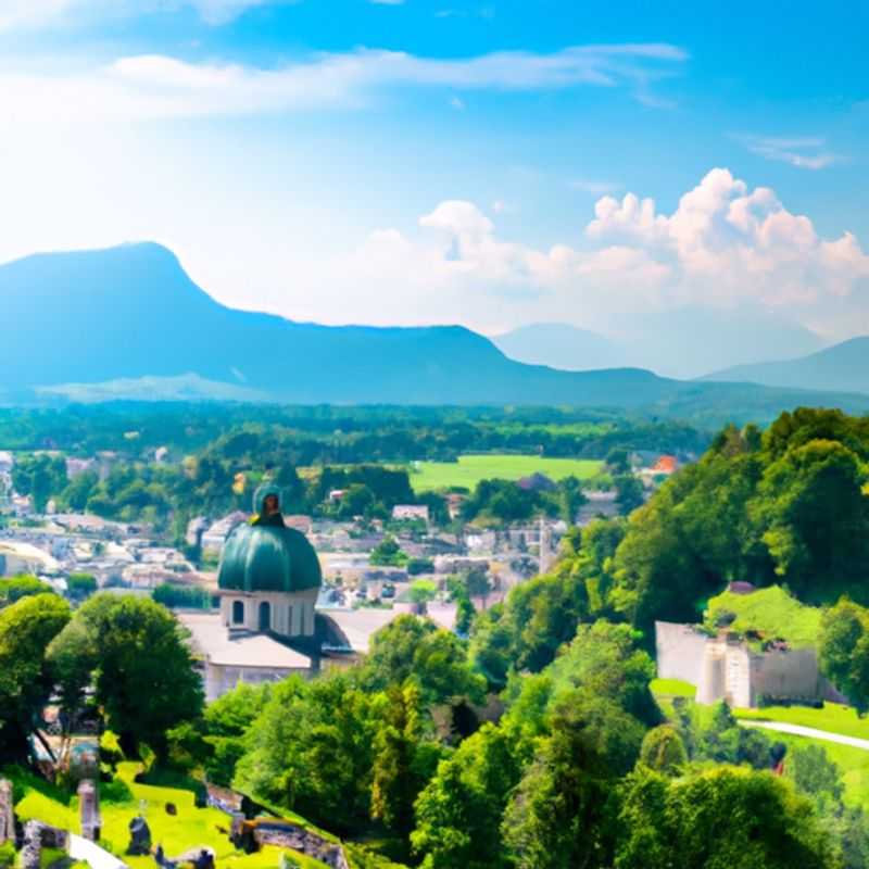 Fortaleza de Hohensalzburg em Salzburgo: Um Castelo Medieval Imperdível em meio à Natureza Vibrante