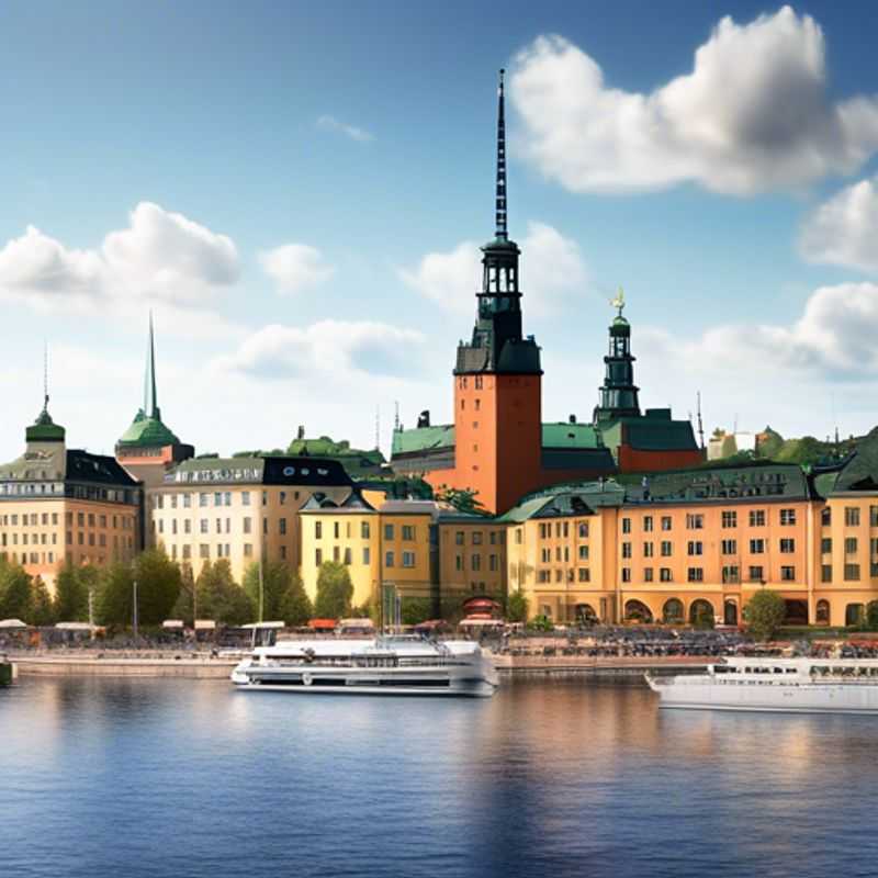 Stockholm, Suède : architecture élégante et paysages hivernaux féériques.