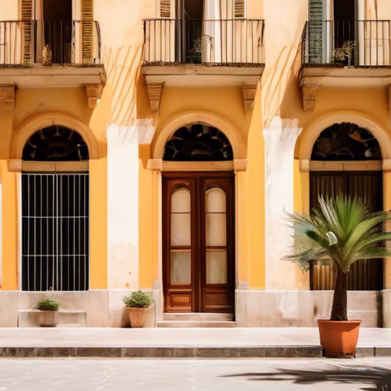Here are a few options for alt text in Portuguese for an image of Palermo, Italy, in an article about whether Palermo is considered luxury: