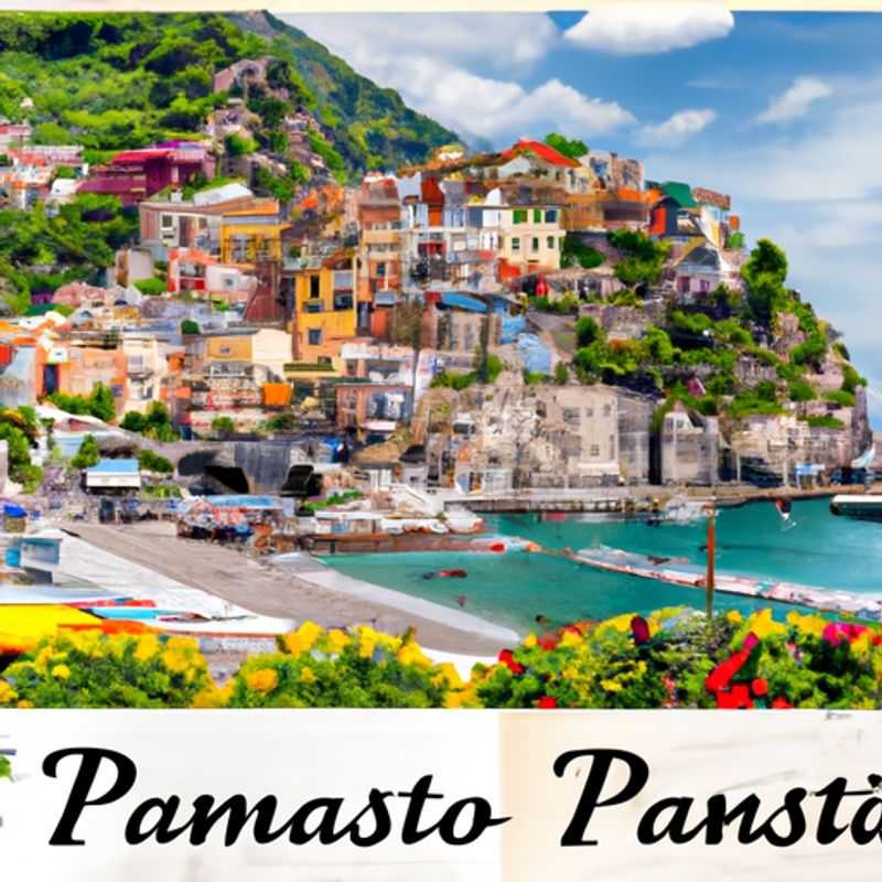 Dois casais passeiam de mãos dadas ao longo da deslumbrante Costa Amalfitana, Itália, cercados por casas coloridas e águas azul-turquesa, em uma romântica viagem de duas semanas na primavera.