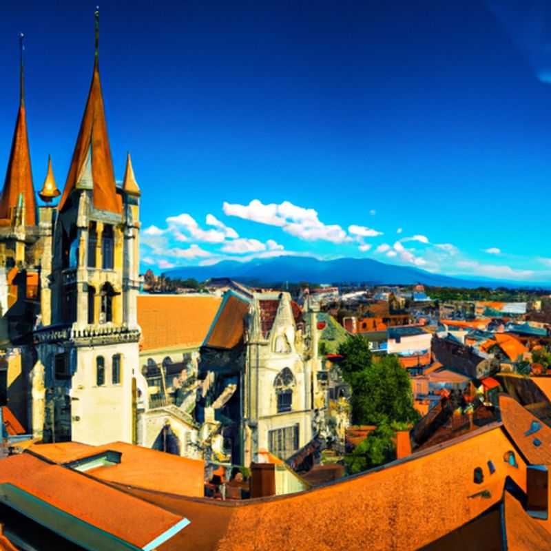 Uma joia medieval escondida nas ruas de inverno de Lausanne: explorando a Catedral de Lausanne