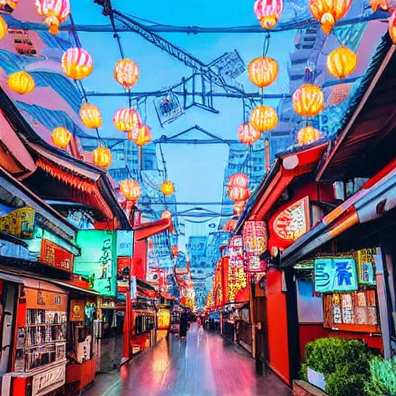 Glittering Osaka skyline reflecting in the cool waters, a luxurious urban oasis shimmering under the summer sun, beckoning discerning travelers to discover its unique blend of modern indulgence and ancient charm. Is this Japan's best kept summer secret? Let's find out...