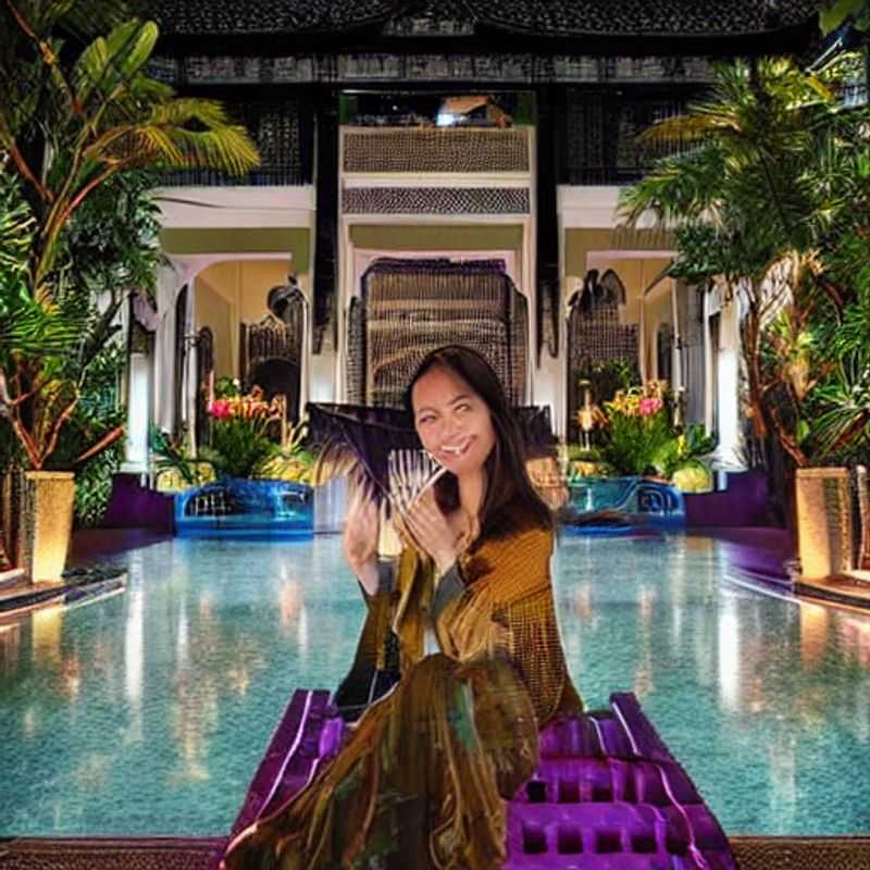 Opulent indulgence meets vibrant Vietnamese culture: a glimpse into a luxurious summer holiday in bustling Ho Chi Minh City, Vietnam.