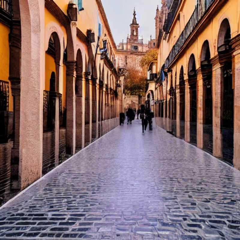 Séville en été : Une vue imprenable sur la Giralda baignée de soleil, évoquant la promesse d'un séjour de luxe inoubliable, malgré la chaleur andalouse. La question se pose : Séville, une destination idéale pour des vacances estivales de luxe ?