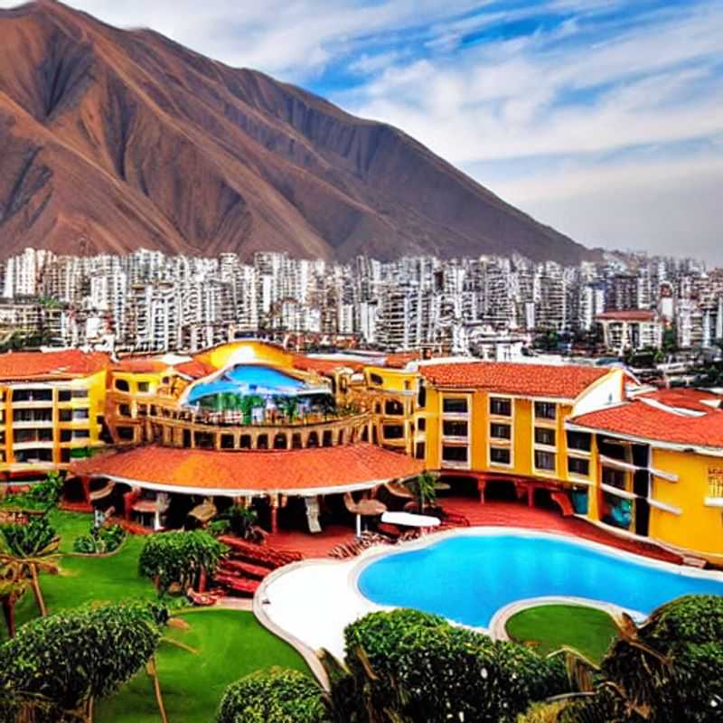 Ocean views meet opulent charm: A glimpse of Lima, Peru, proving it's an unexpected yet captivating destination for a luxurious summer holiday escape.