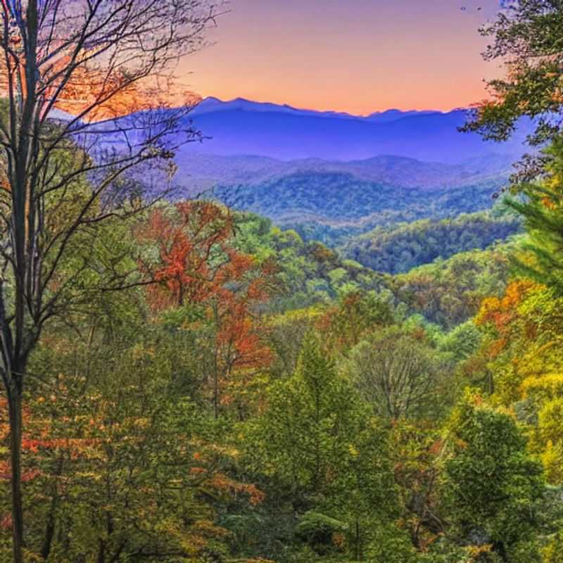 La splendeur verdoyante d'Asheville, Caroline du Nord, capturée en été : un aperçu luxueux pour votre prochaine escapade estivale.