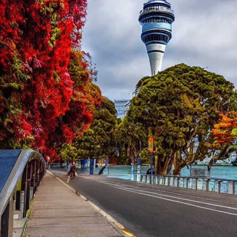 Auckland's sparkling harbor, a haven for luxury yachts and sailboats under the warm New Zealand summer sun, illustrating why it's a premier destination for an unforgettable luxury holiday.