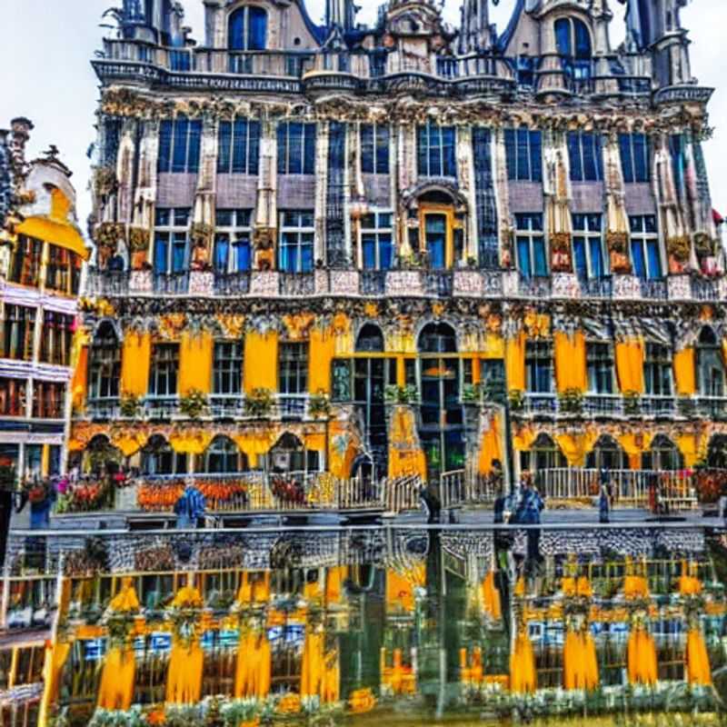 Gleaming architecture basked in the golden summer light of Brussels, Belgium, hinting at the luxurious experiences awaiting discerning travellers in this European gem.