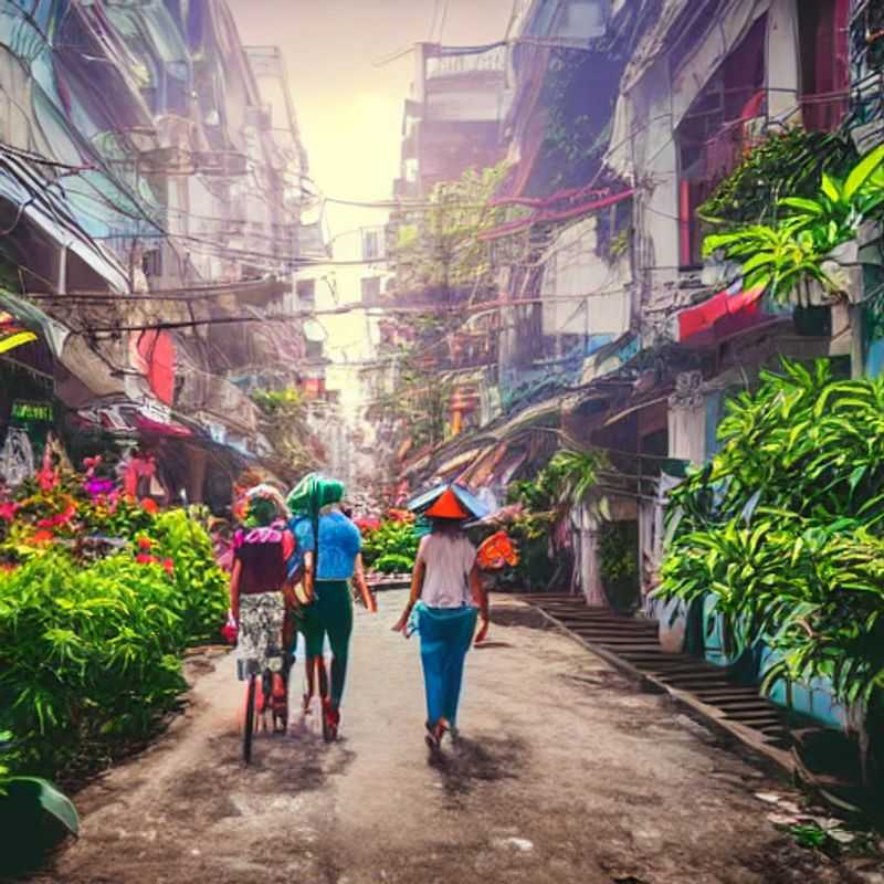French: L'élégance tropicale d'Ho Chi Minh Ville : une piscine luxueuse surplombant le paysage urbain vibrant, un avant-goût de vacances d'été inoubliables au Vietnam.