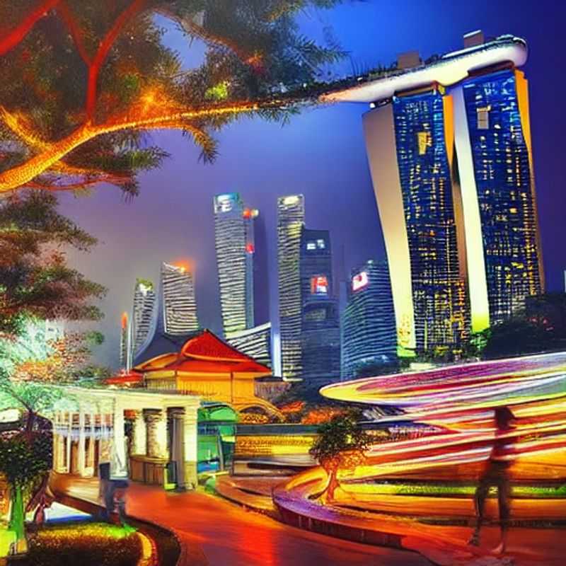 Glittering skyscrapers meet lush greenery in Singapore, a luxurious urban oasis perfect for a vibrant and unforgettable summer holiday escape.