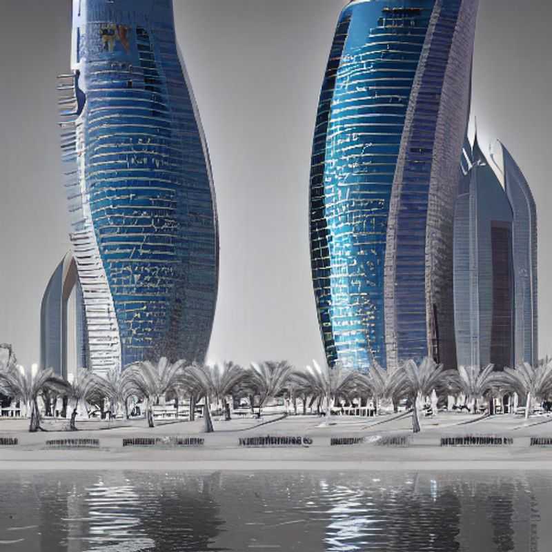Glistening skyscrapers pierce the azure sky of Abu Dhabi, a luxurious oasis shimmering under the summer sun, inviting discerning travelers to indulge in an unforgettable holiday.