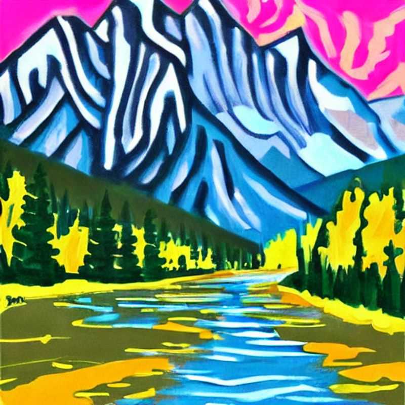 Le paysage grandiose de Banff, au Canada, sous le soleil estival : un avant-goût du luxe et de la beauté qui vous attendent lors de vos vacances.