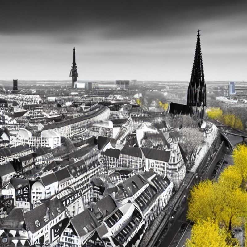 Glimmering sunshine bathes the majestic Cologne Cathedral, hinting at the luxurious summer experiences that await in this vibrant German city.