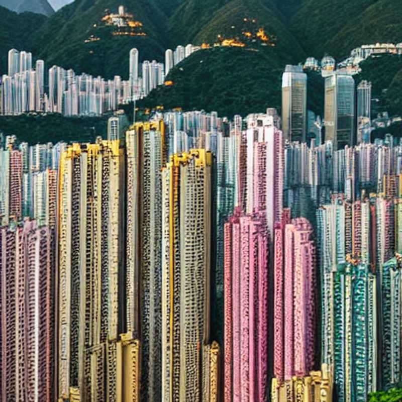 Dos opciones de texto para el alt text de la imagen de Hong Kong, Hong Kong en un artículo sobre si es un buen destino para vacaciones de lujo en verano: