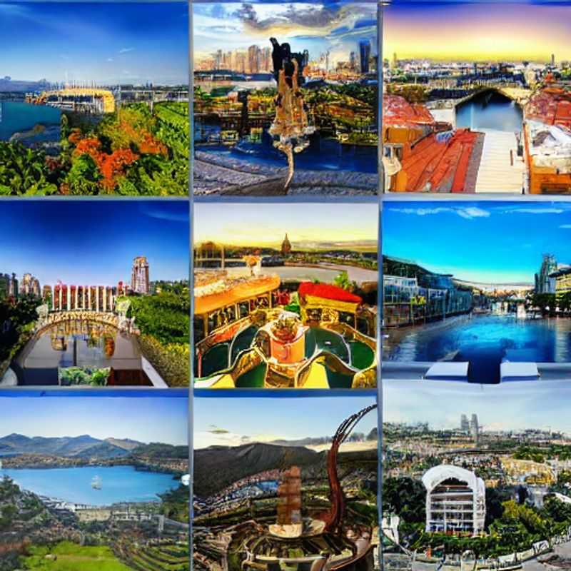 Séoul, Corée du Sud, scintillant sous le soleil d'été : une promesse d'expériences luxueuses et mémorables pour des vacances estivales inoubliables. (Seoul, South Korea, shimmering under the summer sun: a promise of luxurious and memorable experiences for an unforgettable summer vacation.)