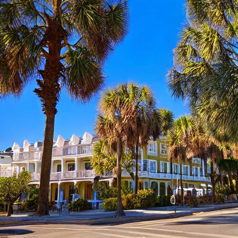 Charleston charm meets summer sun: Picture perfect Rainbow Row, hinting at the luxurious Southern hospitality awaiting you in this vibrant, historic city. Is it *the* luxury summer escape you've been dreaming of? Let's find out!