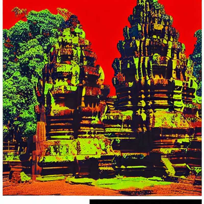 L'élégance discrète des temples d'Angkor, un havre de paix et de luxe à Siem Reap, Cambodge, idéale pour des vacances d'été inoubliables.