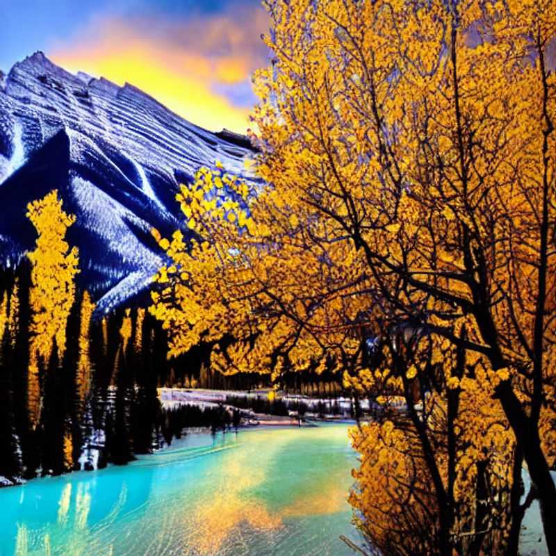 Deux chaises longues invitantes surplombant les eaux turquoise du lac Louise, encadrées par les sommets majestueux et verdoyants des Rocheuses canadiennes à Banff, un havre de luxe estival.