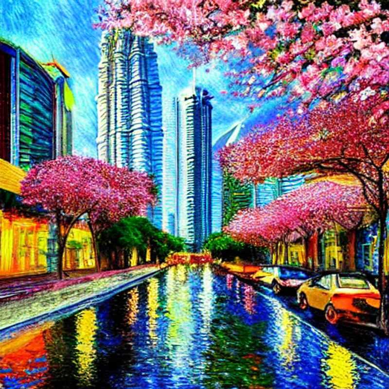 Soaring Petronas Towers pierce the vibrant Kuala Lumpur skyline; a luxurious summer oasis awaits discerning travelers seeking a blend of urban thrills and exotic relaxation in Malaysia.