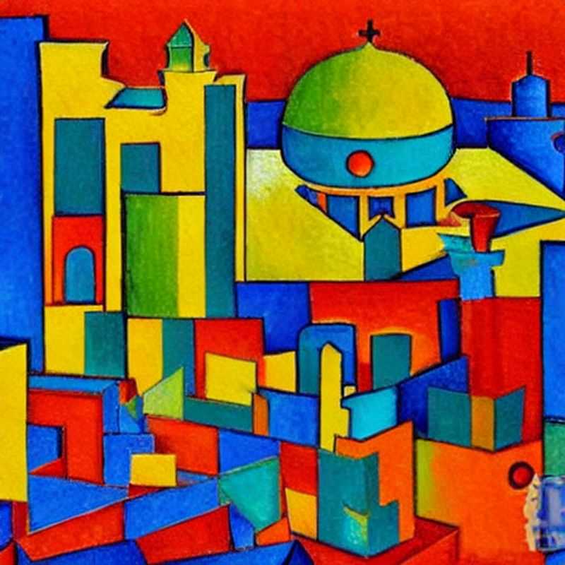 Le soleil d'été baigne Jérusalem, Israël, révélant la splendeur de ses pierres millénaires – une invitation au luxe spirituel et culturel.