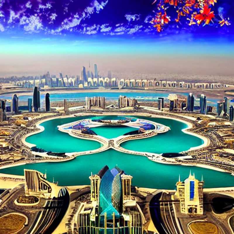 Glistening skyscrapers meet the turquoise waters of Abu Dhabi, beckoning with luxurious summer possibilities under the Arabian sun, a perfect destination for an unforgettable getaway.