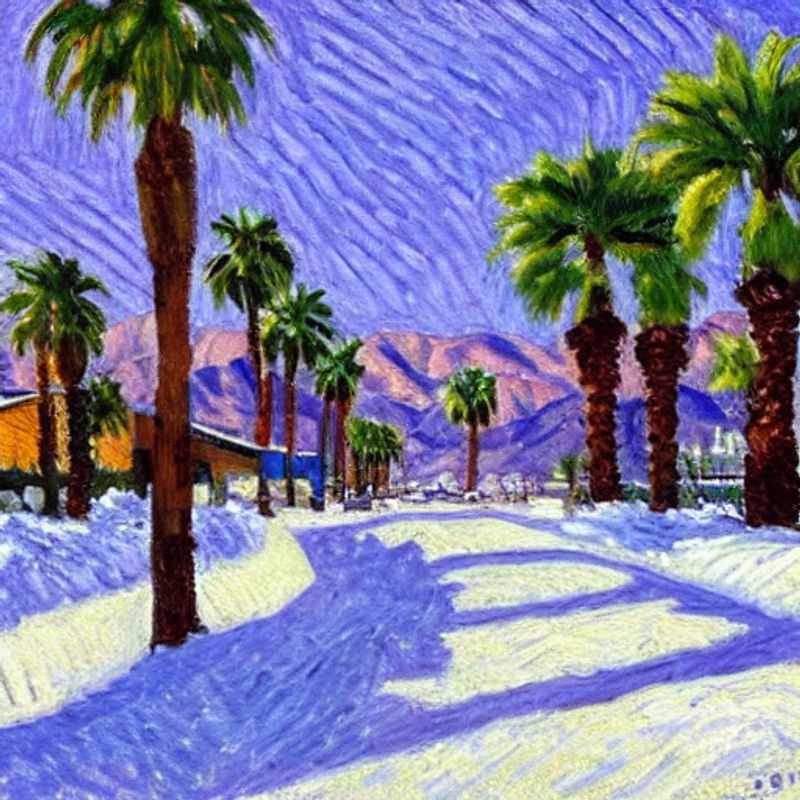 Deux chaises longues luxueuses au bord d'une piscine scintillante à Palm Springs, Californie, illustrant parfaitement le summum des vacances d'été opulentes.