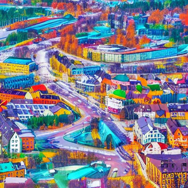 Deux couples profitant du luxe d'Oslo, en Norvège, lors de leurs vacances estivales, explorant ses merveilles sous le soleil estival éclatant.