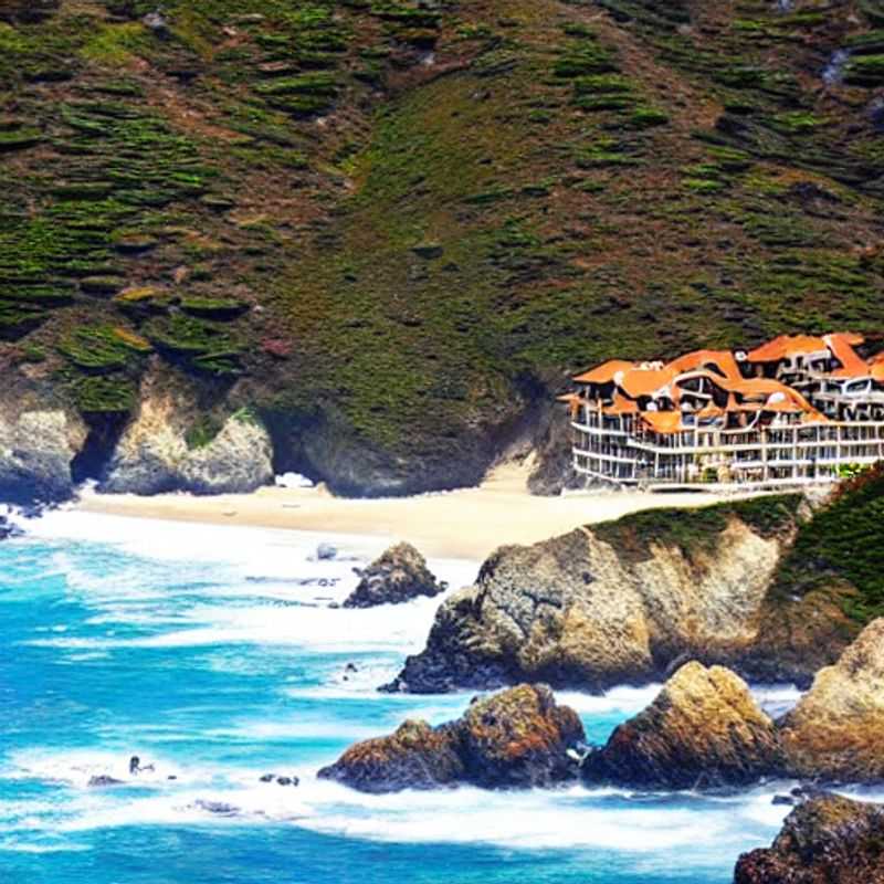 Couple profitant d'une vue imprenable sur le littoral spectaculaire de Big Sur, Californie, lors d'un luxueux séjour estival, se demandant si cette destination est le choix idéal pour des vacances haut de gamme.