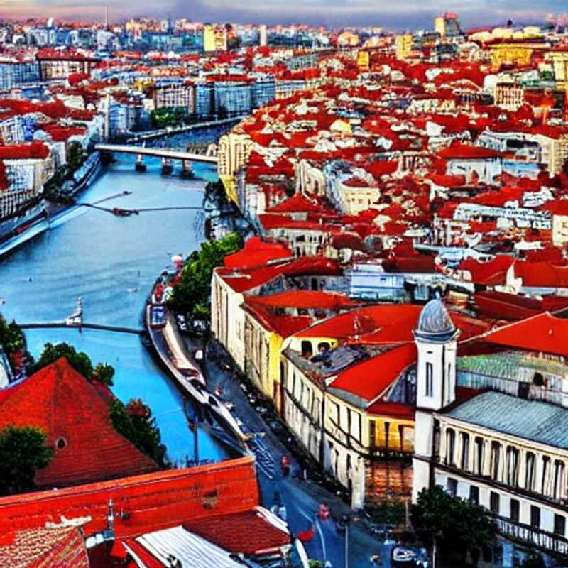 Sunset bathes Belgrade's ancient fortress in golden light, hinting at the vibrant luxury summer experience awaiting discerning travelers in Serbia's captivating capital.