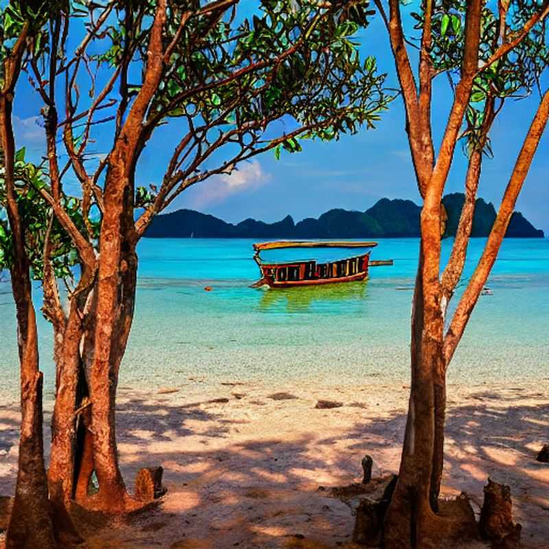 Des eaux turquoise scintillantes caressent les plages immaculées de Koh Phangan, un paradis tropical thaïlandais idéal pour une escapade estivale de luxe.