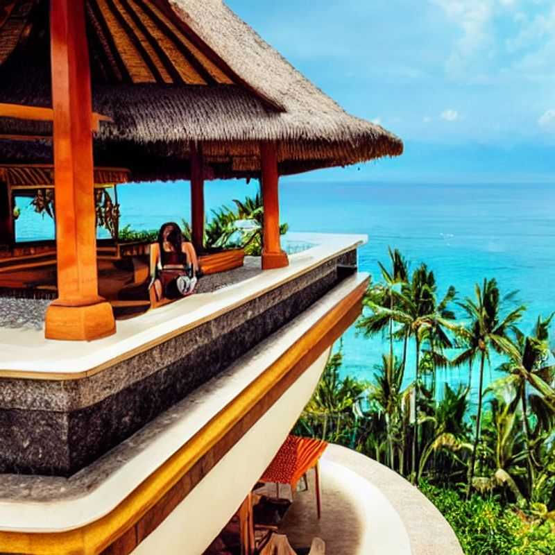 L'opulence balinaise incarnée : une villa de luxe à Bali, Indonésie, promesse d'un été somptueux et inoubliable.