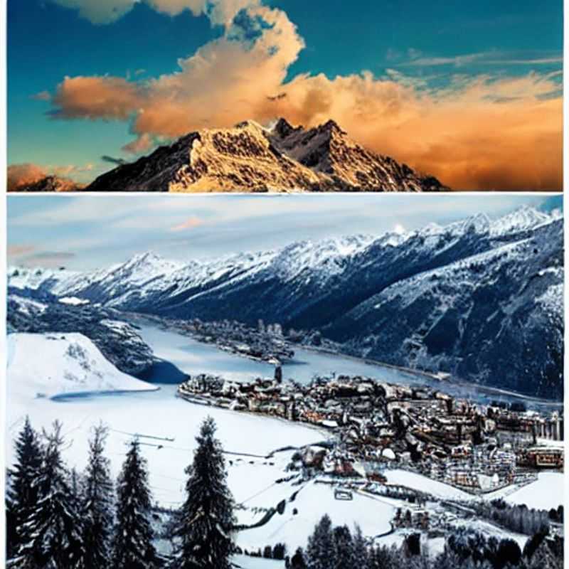 Paysage estival luxueux à St. Moritz, Suisse : des eaux turquoise étincelantes et des montagnes majestueuses invitent à une escapade inoubliable.