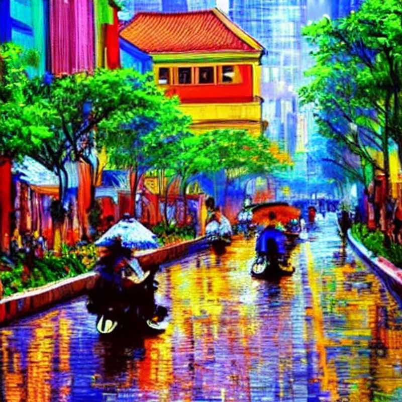 Opulent indulgence meets vibrant Vietnamese culture: a glimpse into a luxurious summer holiday in bustling Ho Chi Minh City, Vietnam.