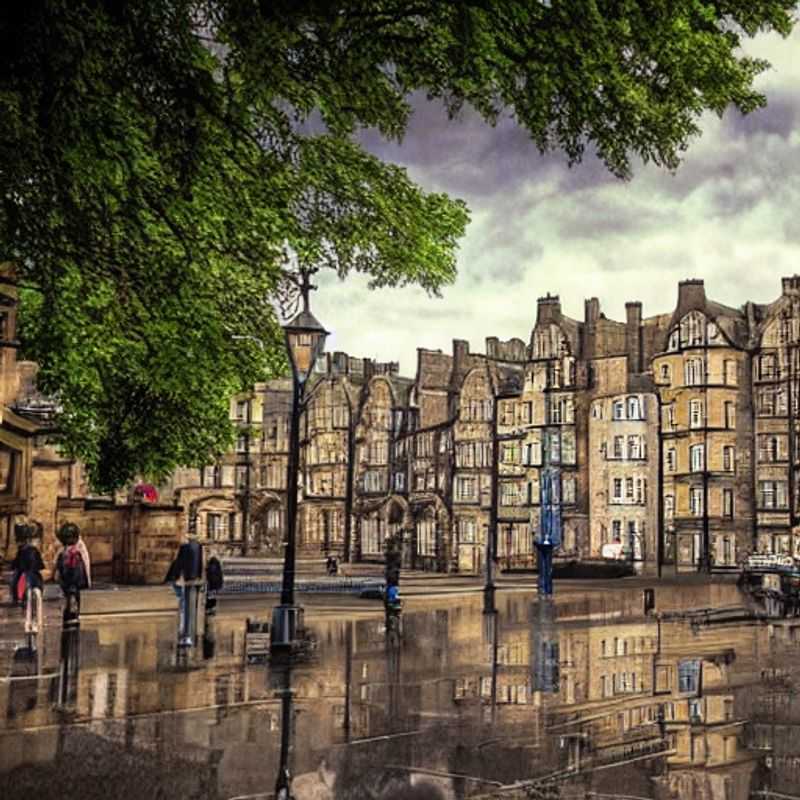 Édimbourg, Écosse, baignée par le soleil estival : Un aperçu du luxe et du charme que cette ville historique offre pour des vacances d'été inoubliables.