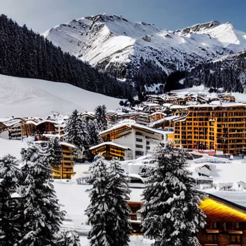 Vue panoramique sur les montagnes majestueuses et le lac étincelant de St. Moritz, Suisse, un écrin de luxe idéal pour des vacances d'été inoubliables.