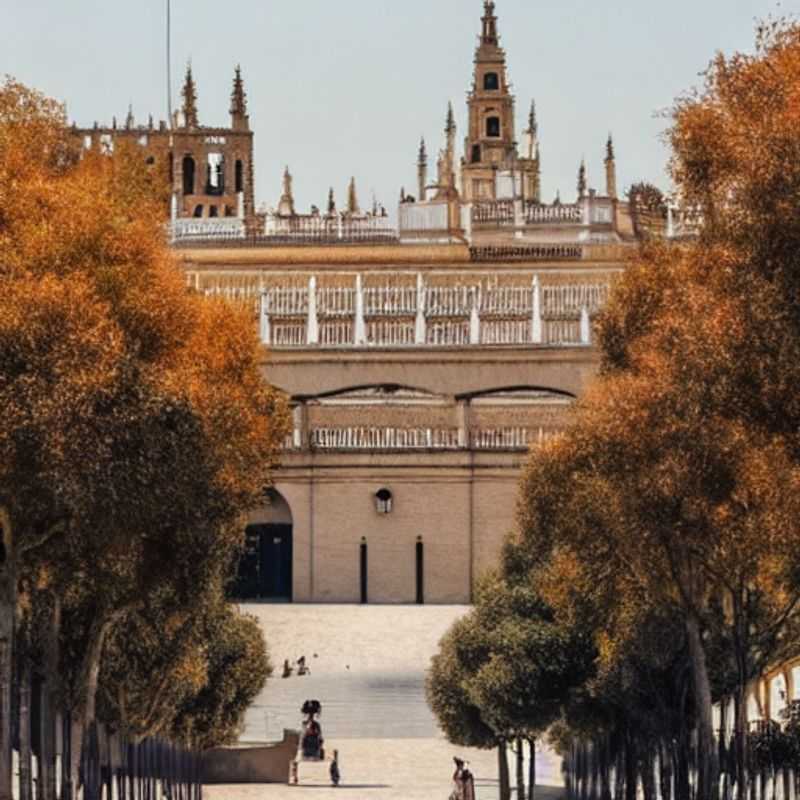The opulent Alcázar of Seville bathed in golden summer sunlight, beckoning discerning travelers to experience luxurious history and Andalusian charm.