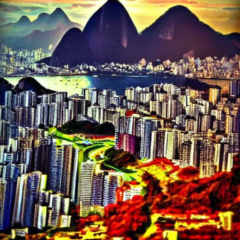 La plage d'Ipanema à Rio de Janeiro, un écrin de luxe et de glamour sous le soleil estival brésilien.