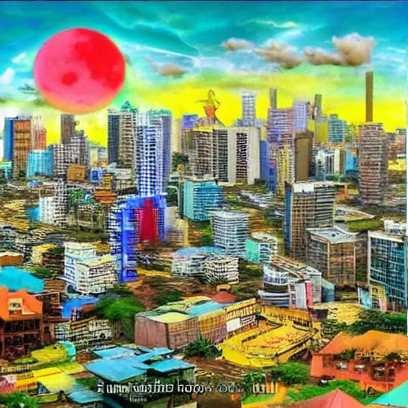 Deux couples profiter du soleil éclatant de Nairobi, Kenya, une destination de luxe idéale pour des vacances d'été inoubliables.