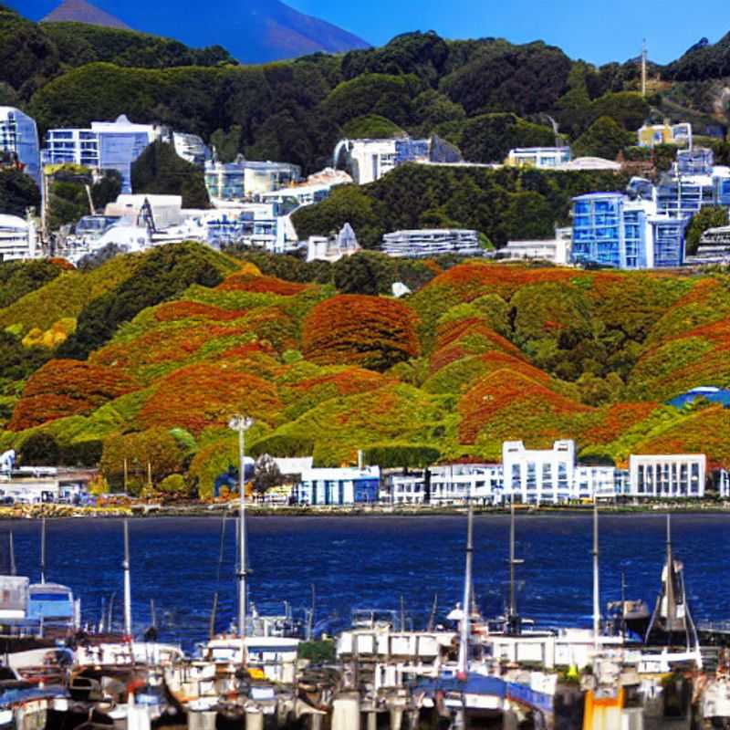 Sun-kissed yachts dance in Wellington Harbour, framed by lush hills - a luxurious Kiwi summer idyll proving Wellington IS a contender for your next escape.